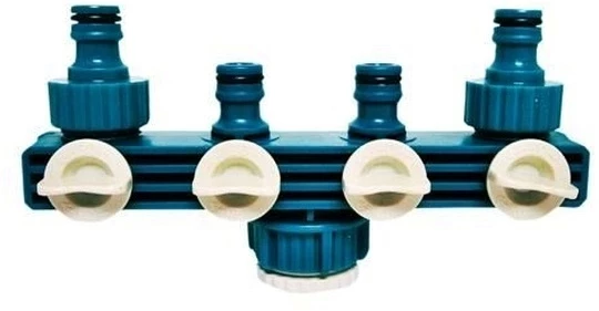 Raco 55257 4 Çıkışlı Musluk Bağlantı Adaptörü 3/4'-1' ürün görseli 1
