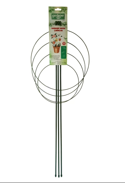 Gardener 53698 Halkalı Destek (sarmaşık) Çubuğu-90 Cm ürün görseli 1