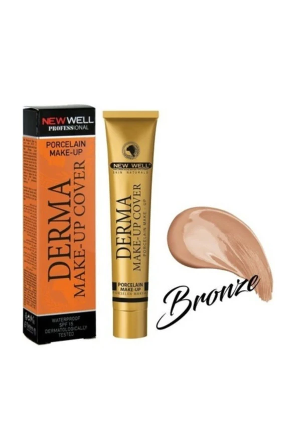 Derma Make-up Yoğun Kapatıcı Fondöten 02 Bronze ürün görseli 1