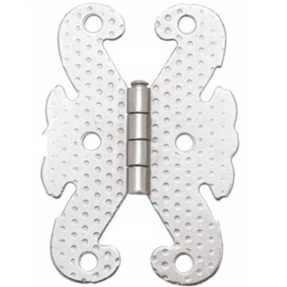 Kelebek Menteşe Metal 40*65mm Nikel (2 Adet) ürün görseli 1