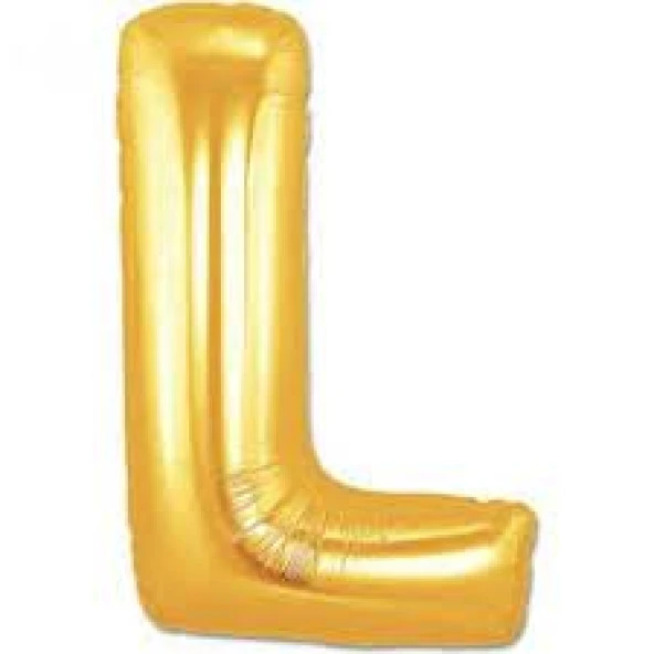 Folyo Balon Altın L Harfi 100 Cm ürün görseli 1