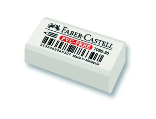 Faber Castell Beyaz Silgi 7086 - 2 adet ürün görseli 1