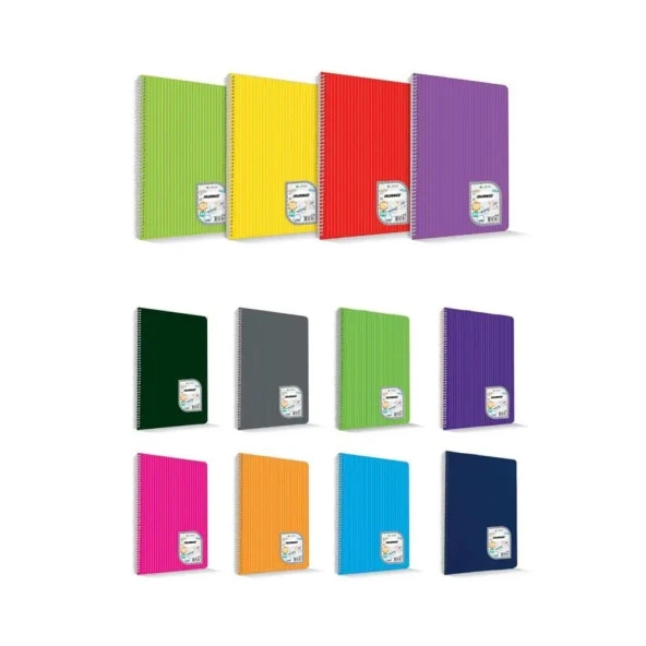 Çınar Colormaxi 60 Yaprak A5 Kareli Defter Spiralli - 1 adet ürün görseli 1