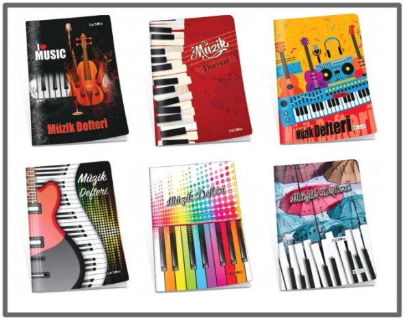 Çınar Jazz 30 Yaprak A4 Müzik Defteri Pp Kapak ürün görseli 1