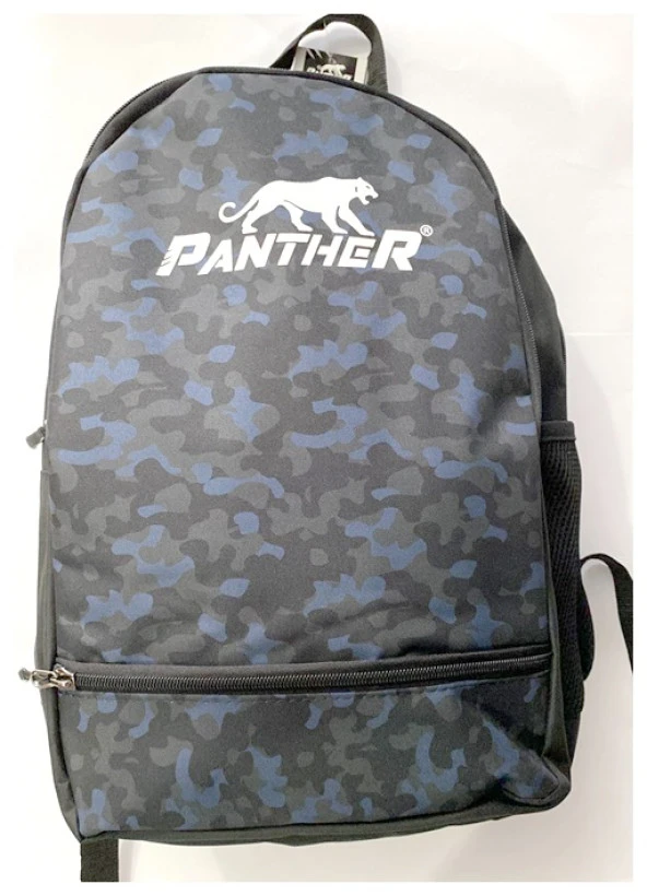Panther Sırt Çantası Mavi-Siyah Pt-4739 Okul Çantası ürün görseli 1