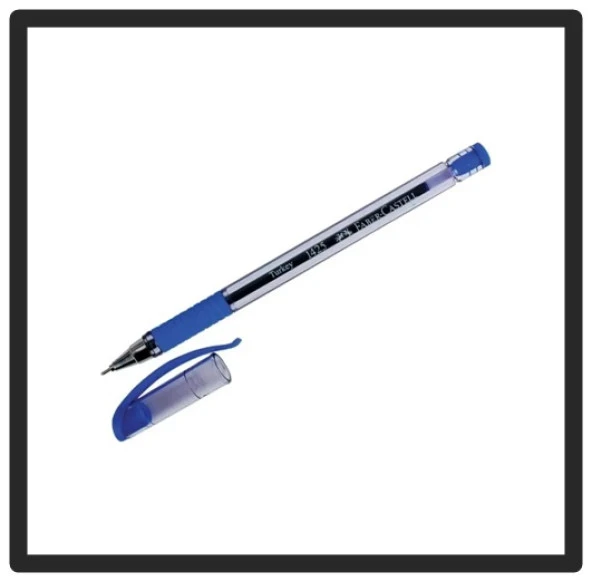 Faber Castell Tükenmez Kalem 1425 Mavi - 3 adet ürün görseli 1