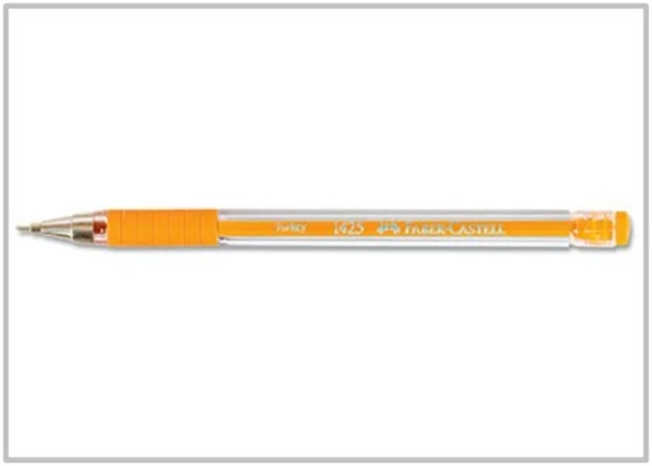 Faber Castell Tükenmez Kalem 1425 Turuncu - 3 adet ürün görseli 1