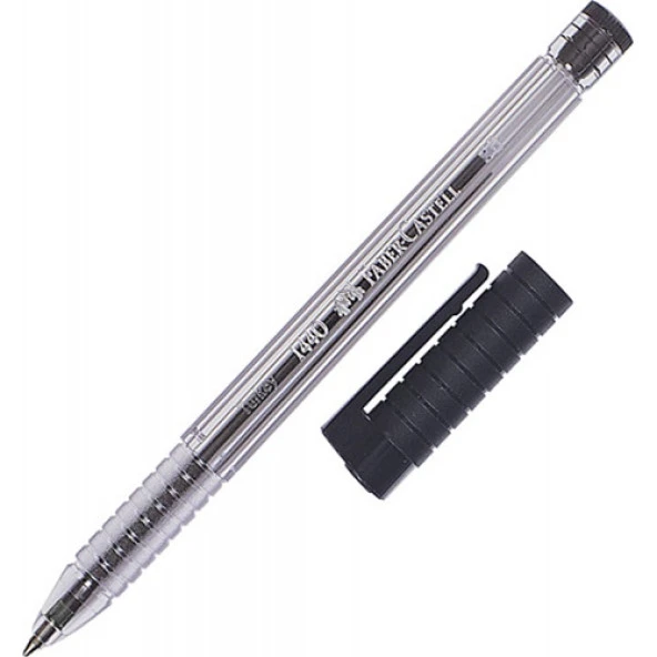 Faber Castell Tükenmez Kalem 1440 Siyah - 5 adet ürün görseli 1