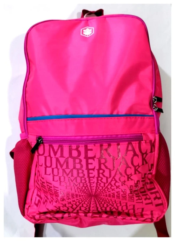 Lumberjack Sırt Çantası Fosforlu Pembe Lmçan23045 ürün görseli 1
