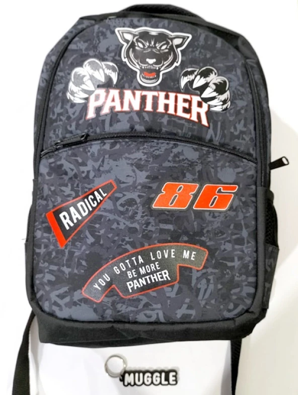 Panther Sırt Çantası Siyah Pt-9819 ürün görseli 1