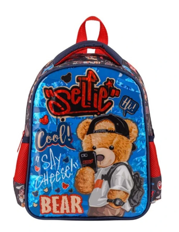 Muggle Anaokulu Çantası Cool Bear Mu-3523 ürün görseli 1