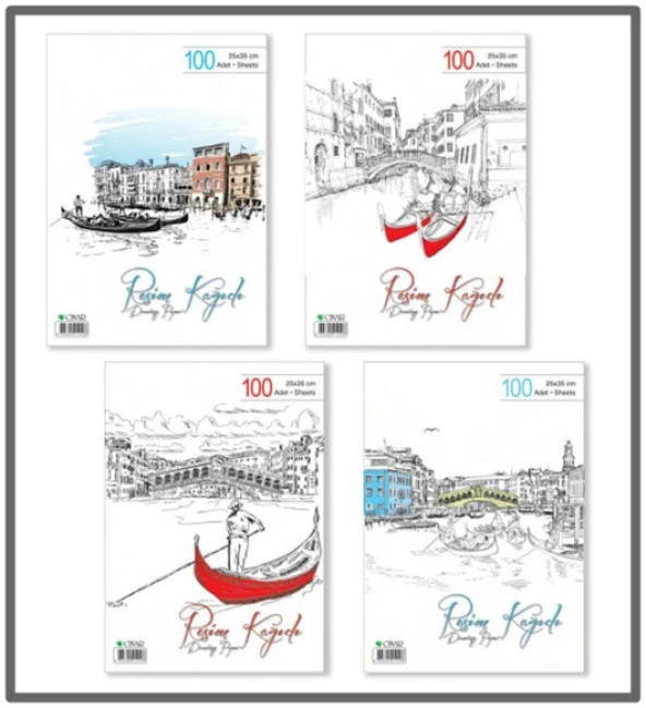 Çınar Resim Kağıdı 25X35 20Li ürün görseli 1