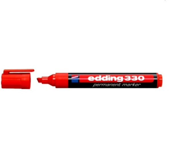 Edding Permanent Marker 330 Kırmızı ürün görseli 1