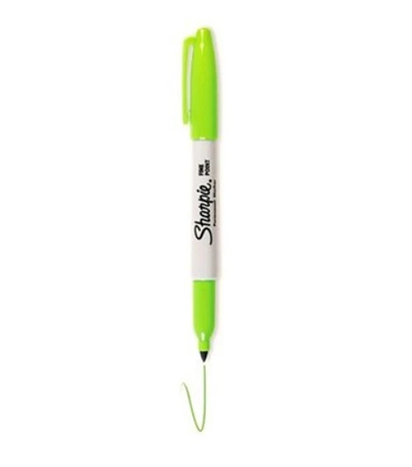 Sharpie Fine Permanent Markör Kalem Yeşil ürün görseli 1