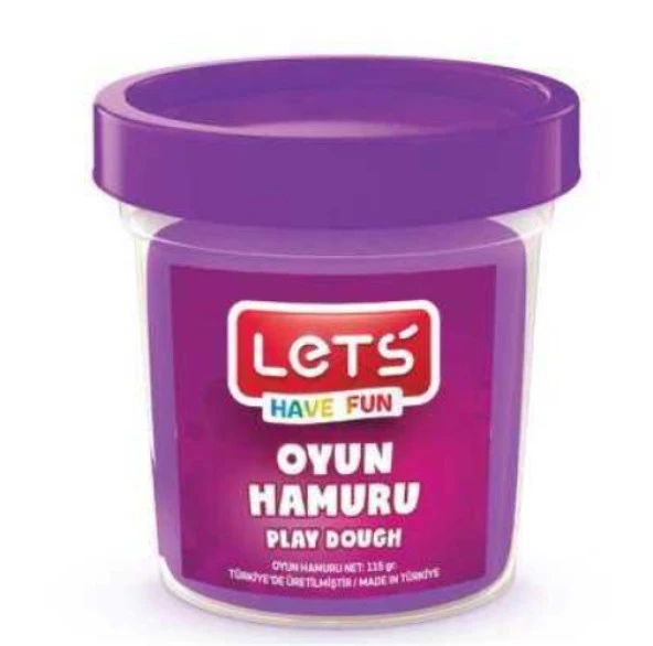 Lets Oyun Hamuru 115Gr Mor - 2 adet ürün görseli 1