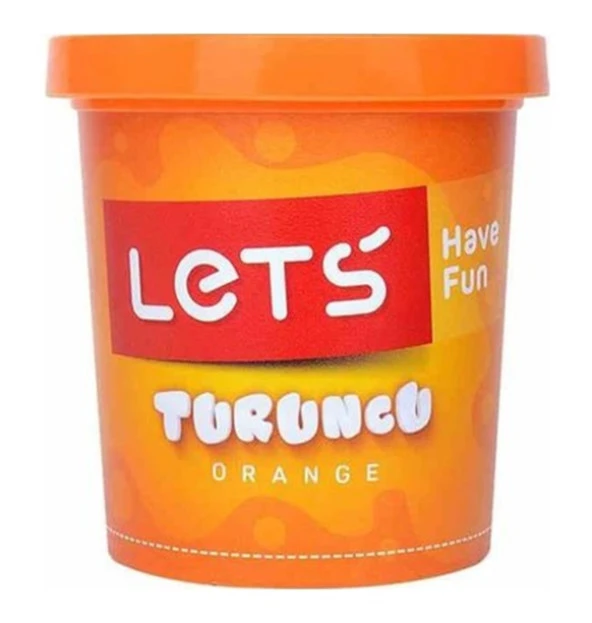 Lets Oyun Hamuru 150 Gr Turuncu ürün görseli 1