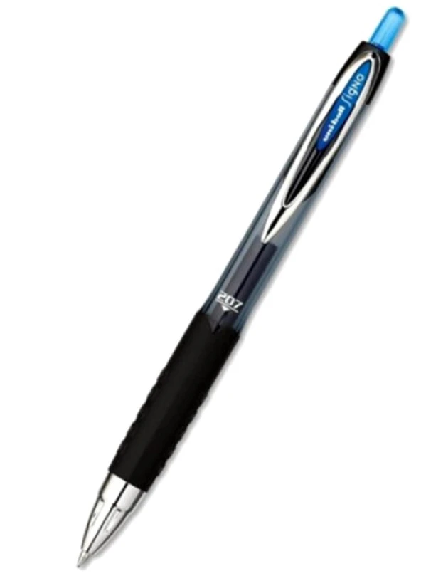Uniball Signo 207 Jel Kalem 0.5 Mavi ürün görseli 1