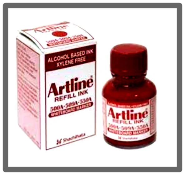 Artline - Tahta Kalem Mürekkebi Kırmızı ürün görseli 1