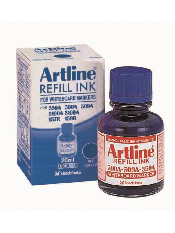 Artline Tahta Kalem Mürekkebi Mavi ürün görseli 1