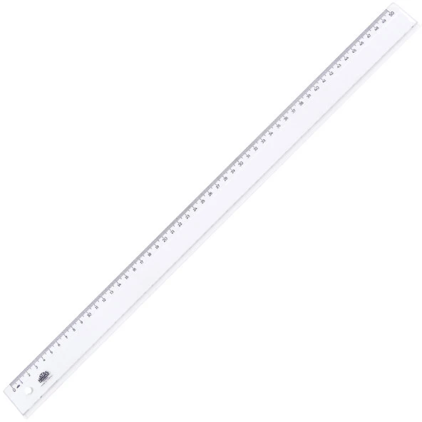 Hatas Plastik Cetvel 50cm ürün görseli 1