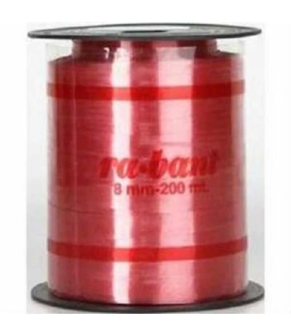 Rabant İnce Rafya 8Mmx200 Mt Kırmızı ürün görseli 1