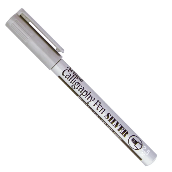 Artline Calligraphy Silver Gümüş Kalem ürün görseli 1