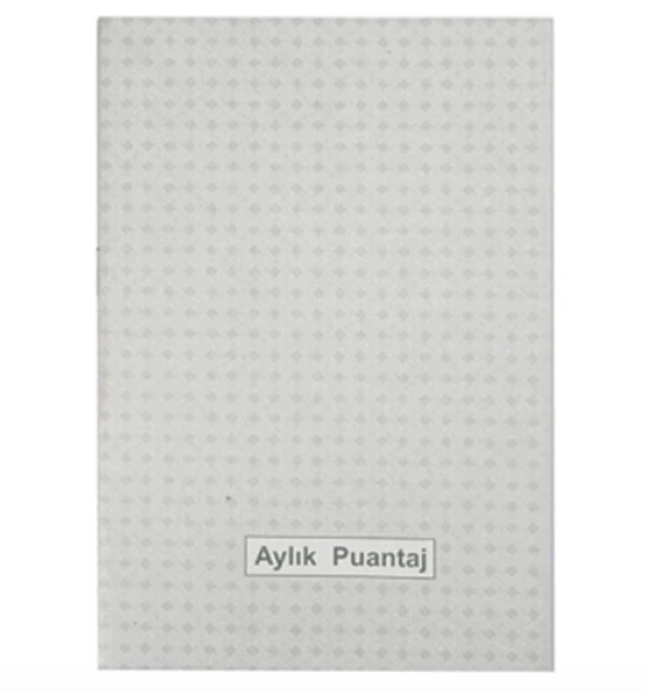 Dilman Aylık Puantaj Defteri Küçük - 2 adet ürün görseli 1