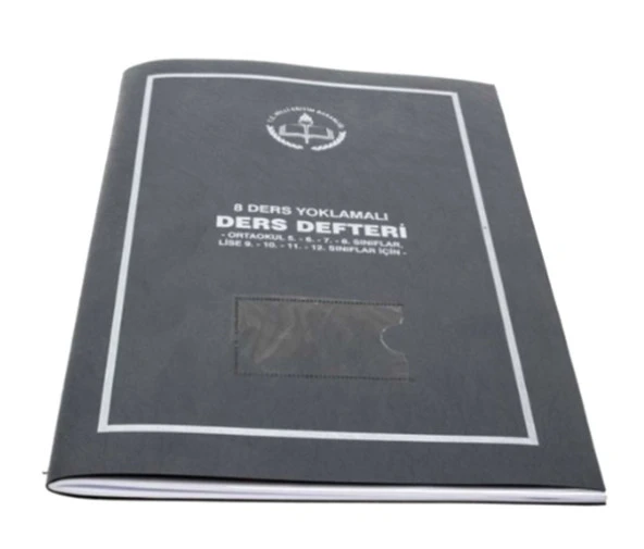 Gülpaş Ders Defteri 8 Ders Yoklamalı Plastik Kapak ürün görseli 1