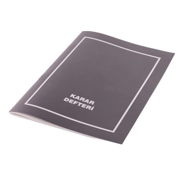 Gülpaş Karar Defteri 40 Yaprak 21X30 Plastik Kapak ürün görseli 1