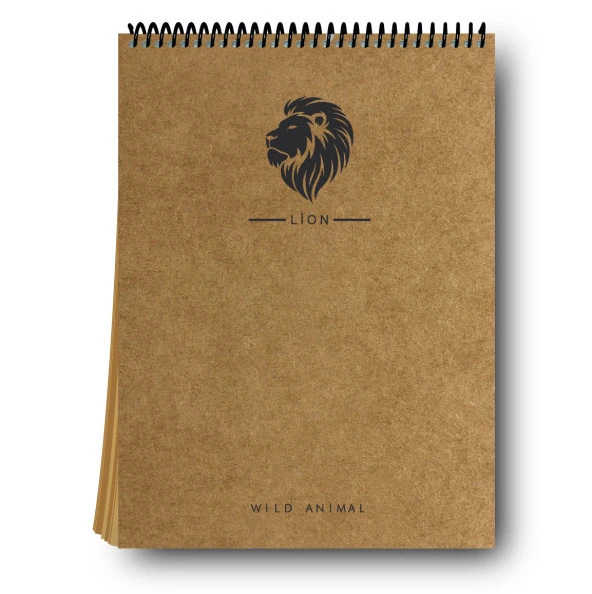 Dilman Kraft Defter 16X22 Dik 50 Yaprak ürün görseli 1