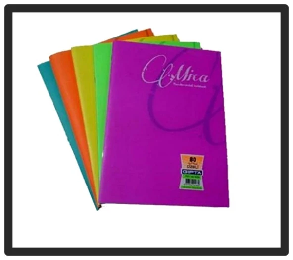 Gıpta Mica 60 Yaprak Pp A4 Çizgisiz Defter ürün görseli 1