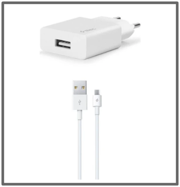 Ttec Şarj Cihazı Micro Giriş 2.1 Amper Beyaz 2Scs20Mb ürün görseli 1