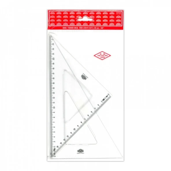 Hatas Gönye Seti 26Cm 60-45 ürün görseli 1