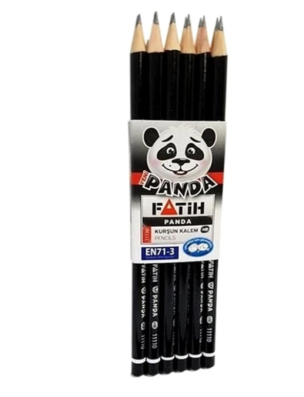 Fatih Kurşun Kalem Panda - 5 adet ürün görseli 1
