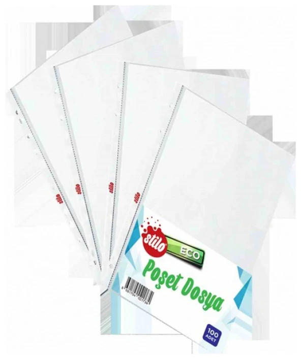 Stilo Poşet Dosya 100Lü ürün görseli 1