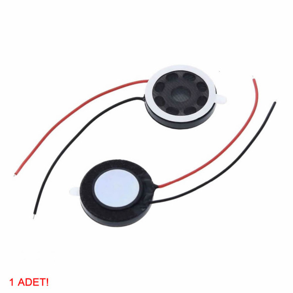 Hoparlör 1W 8ohm 20mm Yuvarlak 10cm Kablolu  Mini 2cm Speaker Ses Müzik Amfi Ürün Müze Otomobil Telefon Sesli - Resim 8