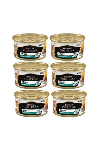 Pro Plan Tavuklu Yetişkin Kedi Konservesi 85 Gr X 6 Adet ürün görseli 1
