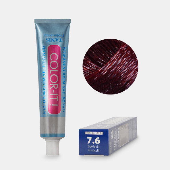 Kalıcı Saç Boyası COLOR-IT 7.6 Botticelli ürün görseli 1
