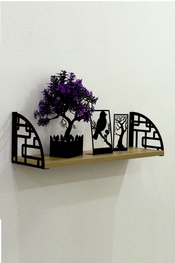 Erva Oval Raf Boru Desen 60cm Beyaz - Resim 2