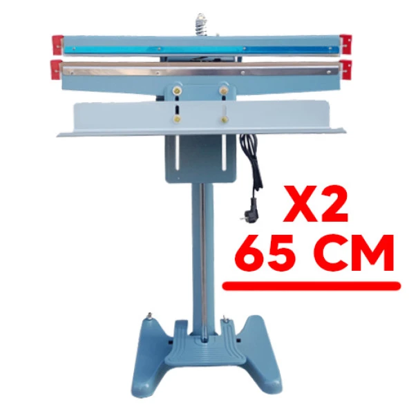 Lavion PFS-650 X 2 Çift Rezistans Pedallı Poşet Kapatma Makinesı ürün görseli 1