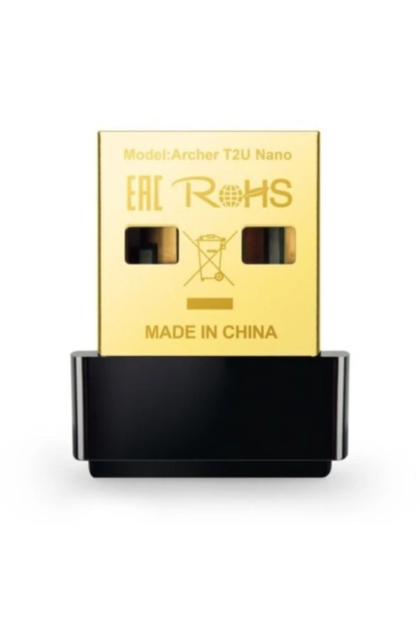 TP-LINK  Archer T2u Nano, Ac600 Mbps Nano Kablosuz Usb Adaptör ürün görseli 1