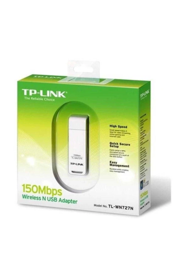 TP-LINK TL-WN727N 150 Mbps Kablosuz USB Adaptör - Resim 3