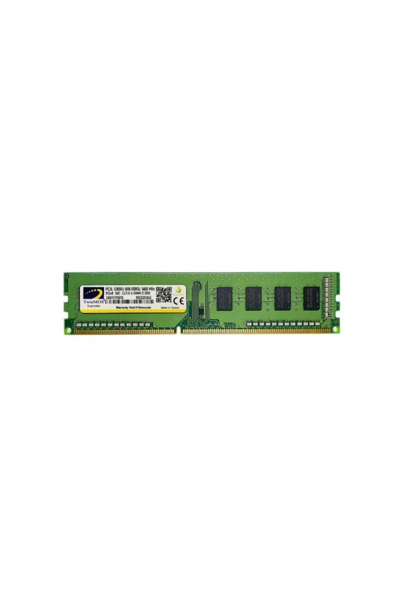TwinMOS  8gb 1600mhz Ddr3 1.35v Pc Ram Mdd3l8gb1600d ürün görseli 1