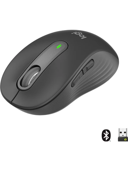 Logitech  Signature M650 910-006253 Küçük Ve Orta Boy Sağ El Için Sessiz Kablosuz Mouse - Siyah ürün görseli 1