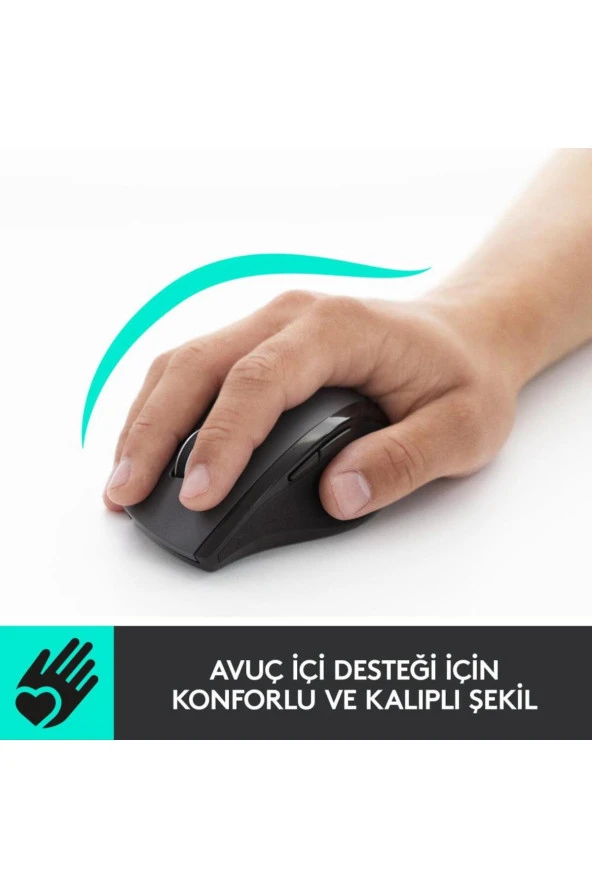 Logitech  M705 910-001949 Marathon Mouse - Resim 2