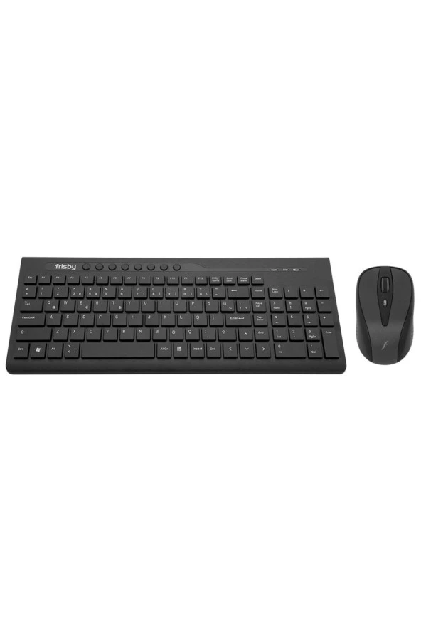 Frısby FK-W156QU Usb Q Tr Kablosuz Siyah Klavye Mouse Set ürün görseli 1