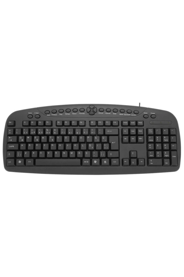FRISBY FK-142QU Q Usb Multimedya Klavye - Resim 4
