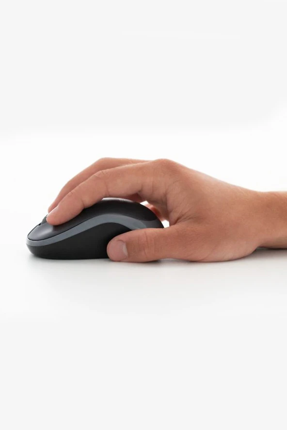 logitech  Mk330 Kablosuz Türkçe Q Klavye Mouse Seti - Siyah - Resim 3