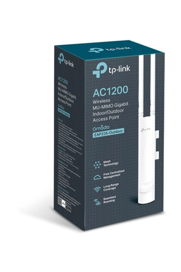 TP-Link EAP225-Outdoor 1200 Mbps 5 Ghz Dış Mekan Access Point ürün görseli 1