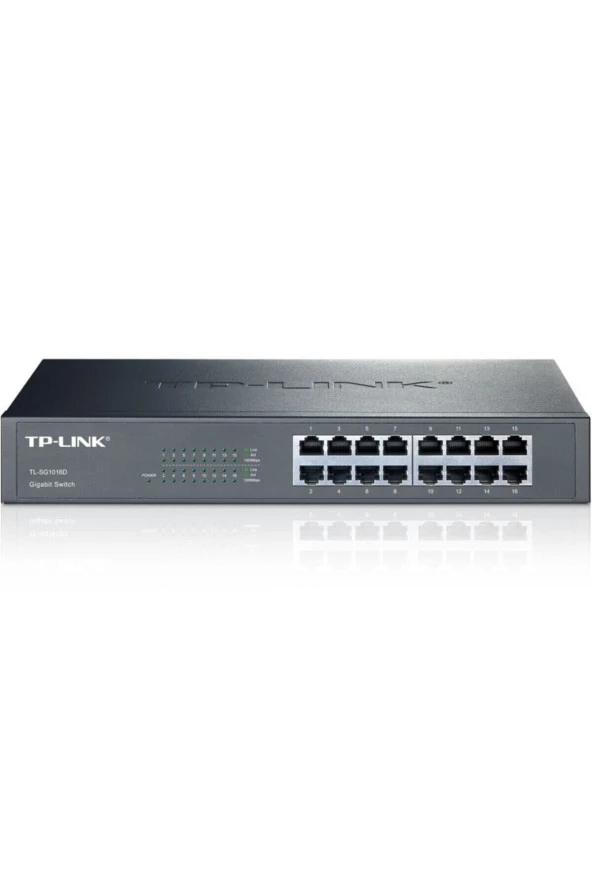 TP-LINK  Tl-sg1016d 16-port Gigabit Desktop/rackmount Switch - Resim 2